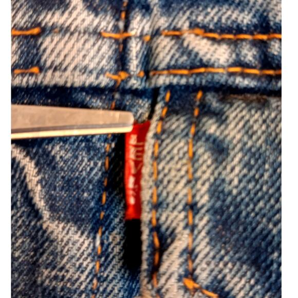 Levis Big E Type 3 Vintage Denim Jacket Mens Small Blue 1970 #52 Distressed USA - Picture 2 of 16